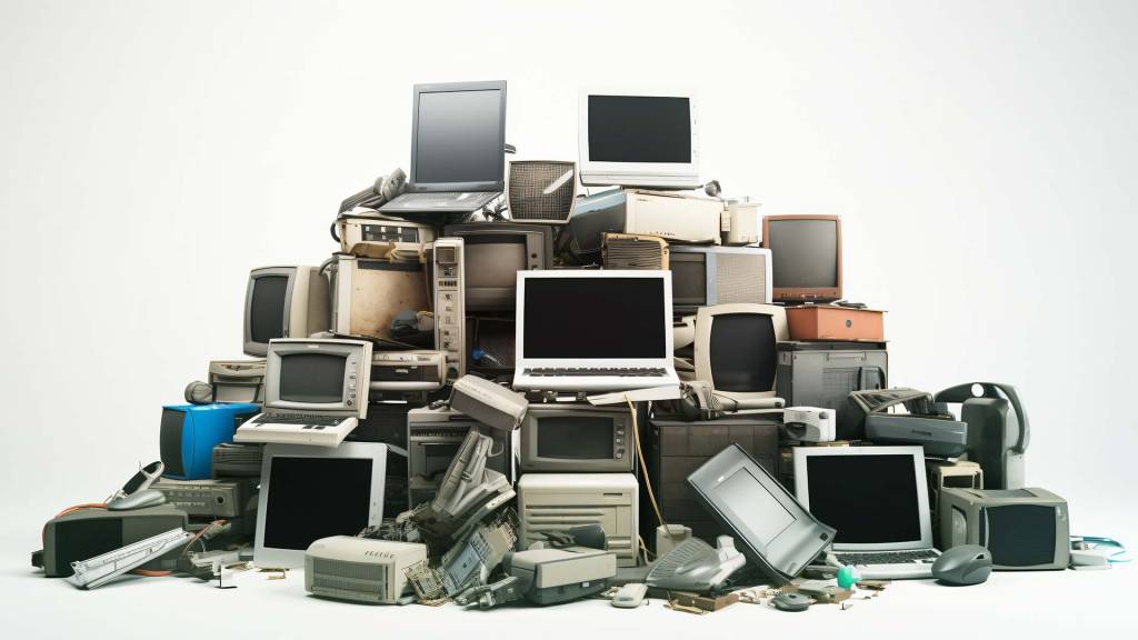 old electronic devices