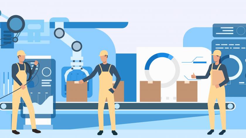 working factory